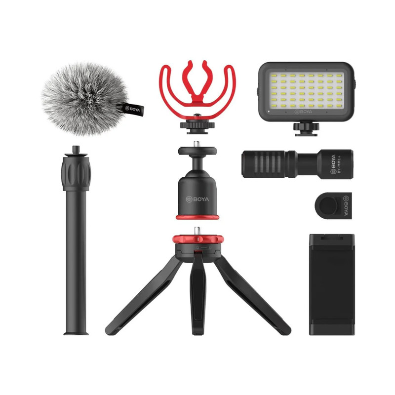 Boya BY-VG350 Smartphone Vlogger Kit Plus - ميكروفون